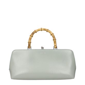 Jil Sander Green Leather Womens Handbag
