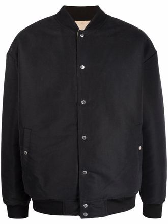 Puma Bomberjack met logopatch - Zwart