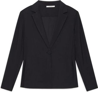 Maliparmi Maliparmi, Jassen, Dames, Zwart, S, Zwarte Jersey Jas