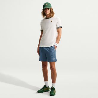 Nike Mens Court Advantage Dri-FIT 6 Tennis Shorts in Blue | FZ6913-438