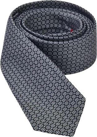 Jil Sander Zijden Stropdas 7cm - Heren - Stropdassen - Grijs - ONE Size - Accessoires