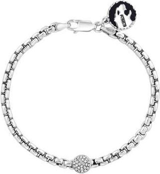 Effy Sterling Silver Diamond Chain Link Bracelet - 0.10ct. at Nordstrom Rack, Size 7