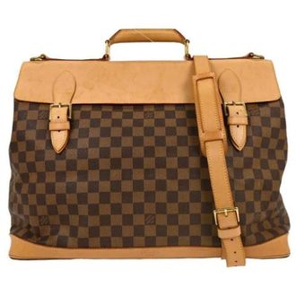 Louis Vuitton Vintage, unisex, Bruin, ONE Size, Pre-owned Weekendtas