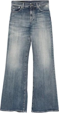 Dondup Amber Wide Leg 5-Pocket Jeans