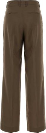 Pantaloni Torino Womens Lola Trousers Brown Virgin Wool