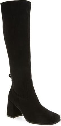 Jeffrey Campbell Hotlava Knee High Boot in Black Suede at Nordstrom Rack, Size 10 Regular Calf
