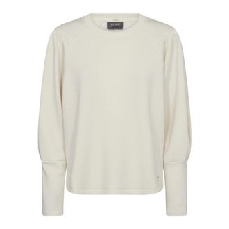 Mos Mosh MOS Mosh, Dames, Sweatshirts & Hoodies, Beige, Maat: XS Viscose