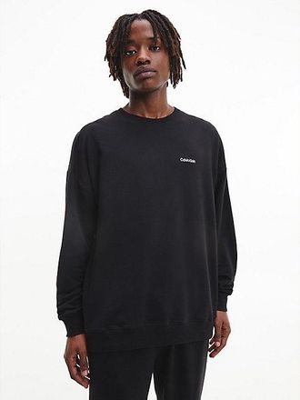 Calvin Klein Lounge Sweatshirt - Modern Cotton - Calvin Klein - Black - Men - XS