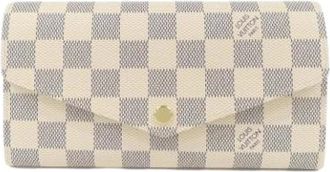 Louis Vuitton Pre-owned Wallets, female, White, Size: ONE SIZE Pre-owned Long wallet (bi-fold)