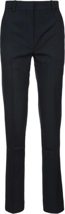 Jacquemus Le Pantalon Camargue - Dames - Slim Fit Broeken - Blauw - XS - Katoen - Broeken