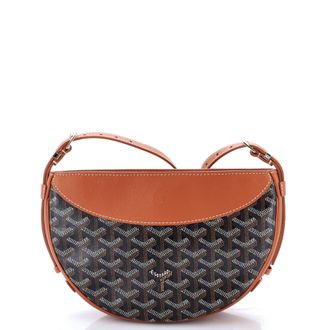 Goyard Hirondelle Shoulder Bag Coated Canvas and Leather