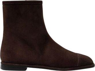 Parall&egrave;le West Enkellaarsjes - Dames - Enkellaarsjes - Bruin - 39 1/2 EU - Su&egrave;de - Schoenen