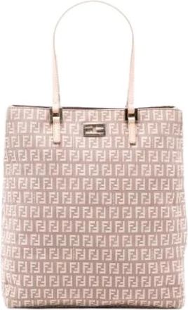 Fendi Pre-owned Tote Bags, female, Pink, Size: ONE SIZE Pre-owned Tote Bag