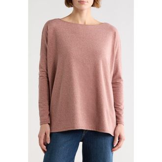 Go Couture Dolman Sleeve Sweater in Brandied Melon at Nordstrom Rack, Size X-Large