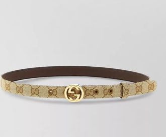 Gucci gg crossover belt gold tone hardware