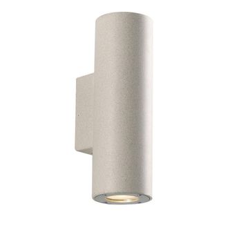 Netlighting PORTLAND Outdoor 2 Light Up Down Light White IP65 25.4x11.1x8.3cm | Size: 25.4x11.1x8.3 cm