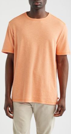 Tommy Bahama Sand Wave Cotton Blend T-Shirt in Peach Parrot at Nordstrom, Size Xx-Large