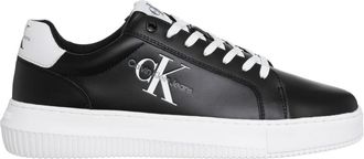 Calvin Klein Jeans Sneakers - Heren - Sneakers - Zwart - 41 EU - Leer - Schoenen