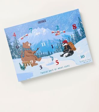 Fat Face FatFace Multi 12 Days Of Socks Christmas Advent Calendar
