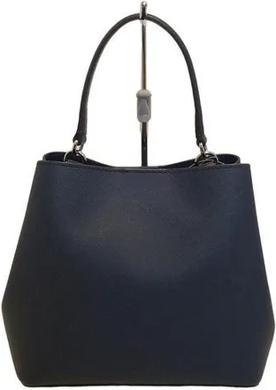 Michael Kors Womens Crossbody Bag Navy 88.coated Canvas Polyester Crossbody-bags