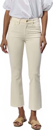 Dear John Denim Jeanne Crop Flare Jeans Jeans In Wheat
