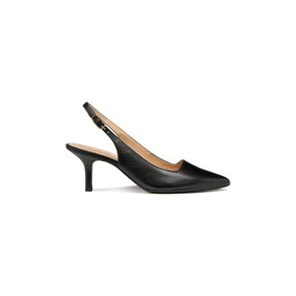 Geox Schoenen, Dames, Zwart, 40 EU, Leer, Kleopy Slingback