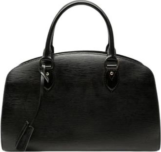 Louis Vuitton Pre-owned Vintage Patent Leather Handbag - Dames - Vintage Handtas - Zwart - ONE Size - Vintage