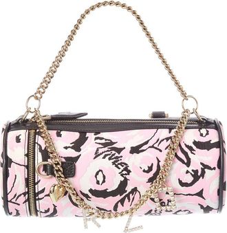 Roger Vivier Charm Vivier Canvas & Leather Bowling Bag