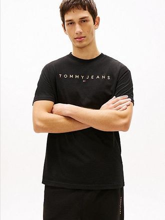 Tommy Hilfiger Linear Logo Embroidery Jersey T-Shirt