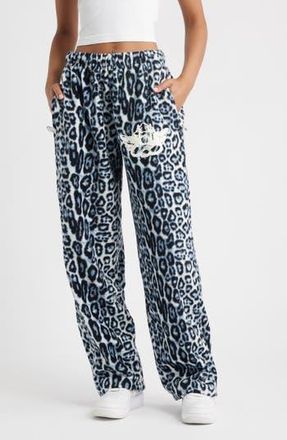 Boys Lie Once a Cheetah Alex Sweatpants in Blue Multi at Nordstrom Rack, Size X-Small