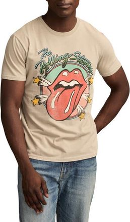 Lucky Brand Rolling Stones Stars Graphic T-Shirt in Gray at Nordstrom, Size Xx-Large