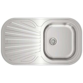 Teka Stylo 1c 1e Izqda - Fregadero De Cocina Acero 1&oslash; Inoxidable 45cm 1 Cubeta 1 Escurridor - Teka