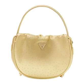 Guess Handbags, female, Yellow, Size: ONE SIZE Elsie Rhinestones Mini Handbag