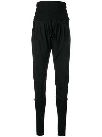Tom Ford Pantaloni affusolati a vita alta - Nero
