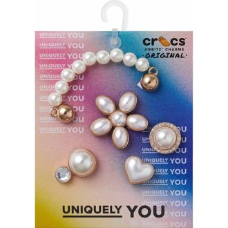 Crocs Set van 5 Jibbitz Dainty Pearl Jewelery