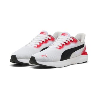 Puma Sneaker PUMA SOFTRIDE COSMIC STREET SLIPTECH, Damen, Gr. 42,5, bunt (puma wei&szlig;, puma schwarz, for all time rot), Textil, unifarben, Schuhe Sneaker, pr