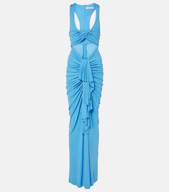 CHRISTOPHER ESBER Vivenda cutout draped gown