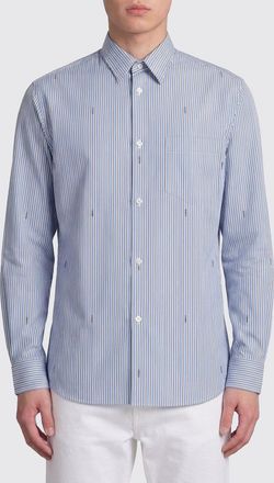 Gucci Camicia Gucci in cotone a righe con logo