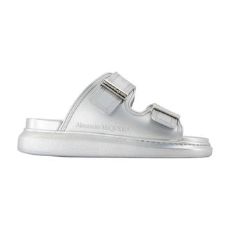 Alexander McQueen Hybrid Slide - female - Alexander McQueen - Sliders - Gray - 7 UK - Shoes