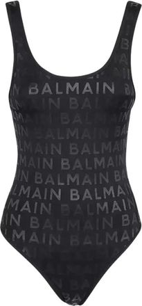 Balmain Mujer, Trajes de baño, Negro, Talla: S