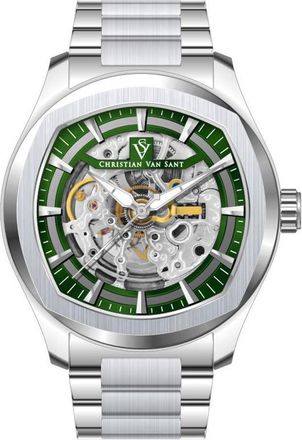 Christian Van Sant Romeo Automatic Green Dial Mens Watch CV9507
