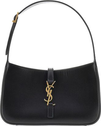 Saint Laurent Le 5 &agrave; 7 smooth leather hobo bag Woman One Size