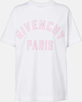 Givenchy Embroidered cotton T-shirt
