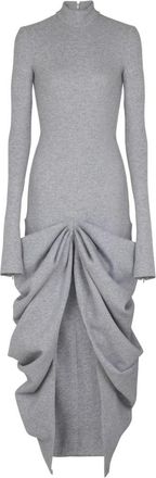 Balmain Mujer, Vestidos, Gris, Talla: S