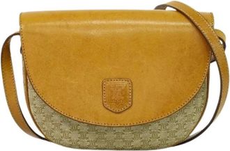 Celine Pre-owned Cross Body Bags, female, Beige, Size: ONE SIZE Pre-owned Plastic Cross Body Bag