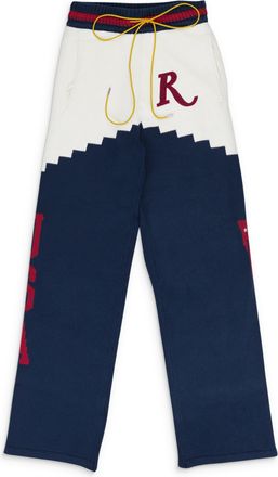 Rhude WHITE ST. CROIX KNIT PANTS