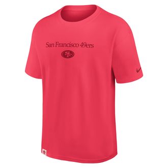 Nike San Francisco 49ers Glory Max90 Nike Mens NFL T-Shirt in Red | 01AY6ES9B-RJD
