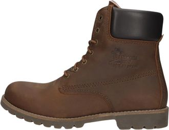 Panama Jack Panama 03 Igloo - Heren - Veterlaarzen - Bruin - 44 EU - Leer - Schoenen