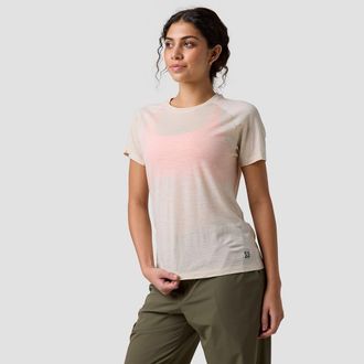 Backcountry Wasatch Adventure Rws Merino Lt-Wt Tech Tee - Womens in Fog at Nordstrom, Size X-Small