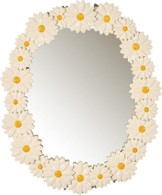 Two's Company Daisy Wall Mirror